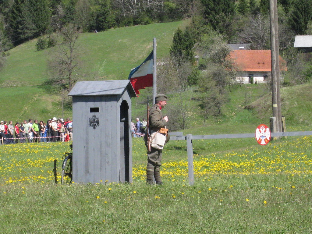 Yugoslav border line