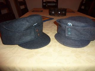Hiki cap on left Finnish sourced on right
